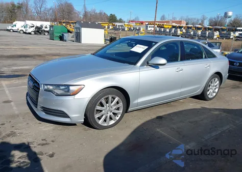 2014 Audi A6 2.0T Premium from USA, damaged, VIN WAUCFAFC3EN140568